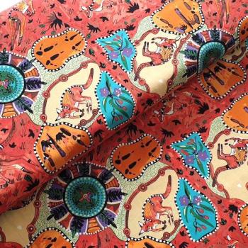 MIRRAM MIRRAM Aborigines Stoff aus Australien